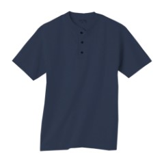 Short Sleeve Henley T- Shirt