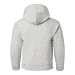 Heavy Blend Youth Hooded Sweatshirt Back