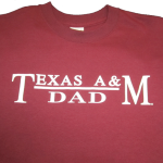 Maroon Texas A&M Dad - 1/c
