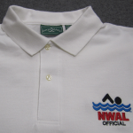White  Official Mens Dri-Fit Polo