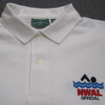 White  Official Mens 100% Cotton Polo