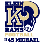 Sport Grey Rams Magnetic Decal