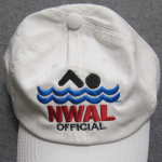 White NWAL Official Unstructured Cap