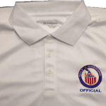 White Mens Official 100% Cotton Polo